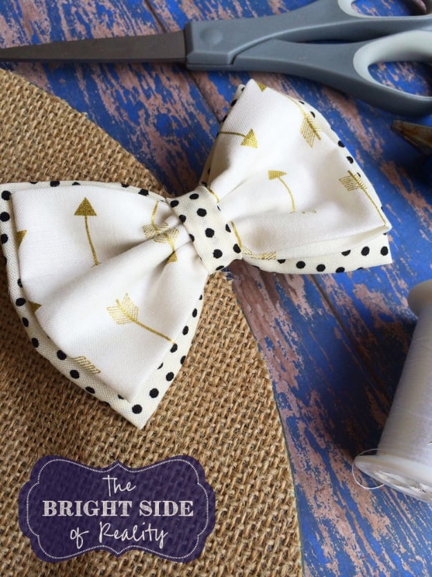 DIY Projects to Make and Sell on Etsy - Cutest DIY Fabric Hairbow Tutorial - Learn How To Make Money on Etsy With these Awesome, Cool and Easy Crafts and Craft Project Ideas - Cheap and Creative Crafts to Make and Sell for Etsy Shop #etsy #crafts