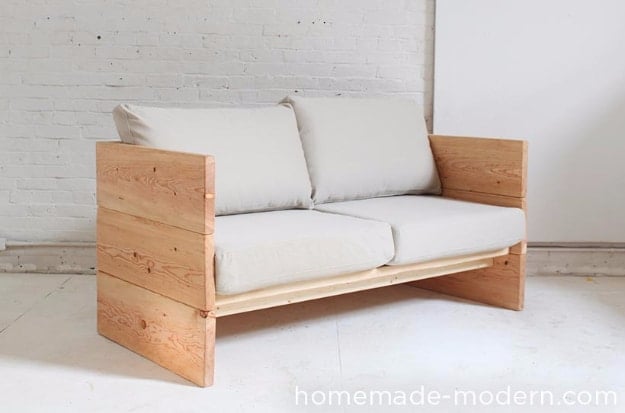 DIY Sofas and Couches - DIY Box Sofa - Easy and Creative Furniture and Home Decor Ideas - Make Your Own Sofa or Couch on A Budget - Makeover Your Current Couch With Slipcovers, Painting and More. Step by Step Tutorials and Instructions http://diyjoy.com/diy-sofas-couches