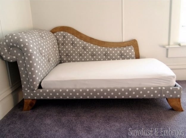 DIY Sofas and Couches - DIY Fainting Couch - Easy and Creative Furniture and Home Decor Ideas - Make Your Own Sofa or Couch on A Budget - Makeover Your Current Couch With Slipcovers, Painting and More. Step by Step Tutorials and Instructions http://diyjoy.com/diy-sofas-couches