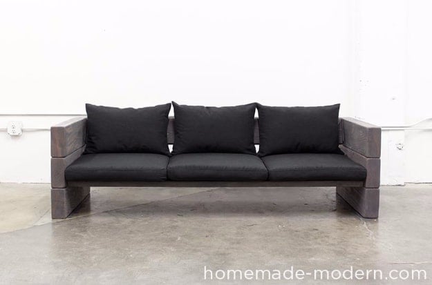 DIY Sofas and Couches - DIY Outdoor Sofa - Easy and Creative Furniture and Home Decor Ideas - Make Your Own Sofa or Couch on A Budget - Makeover Your Current Couch With Slipcovers, Painting and More. Step by Step Tutorials and Instructions http://diyjoy.com/diy-sofas-couches