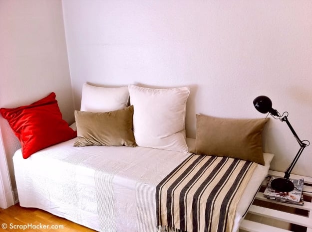 DIY Sofas and Couches - DIY Sofa Bed - Easy and Creative Furniture and Home Decor Ideas - Make Your Own Sofa or Couch on A Budget - Makeover Your Current Couch With Slipcovers, Painting and More. Step by Step Tutorials and Instructions http://diyjoy.com/diy-sofas-couches