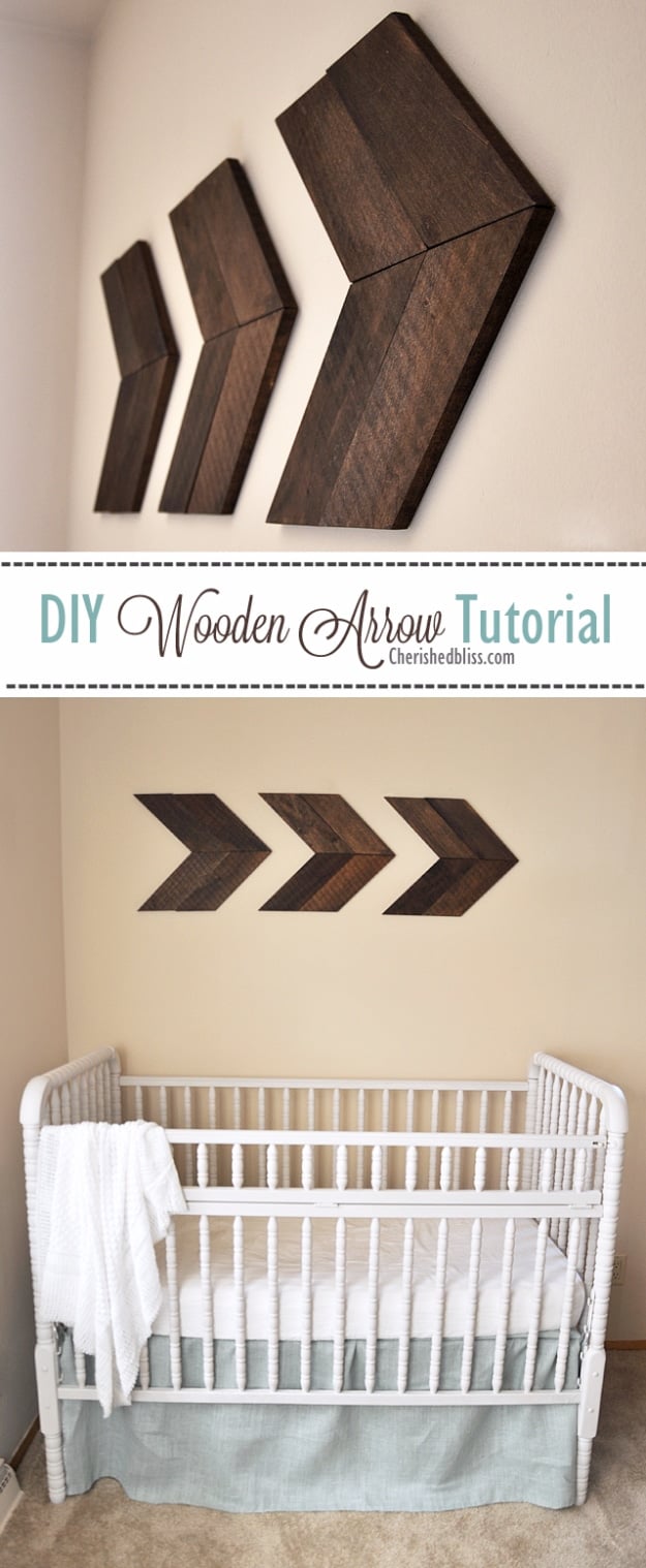  DIY Farmhouse Style Decor Ideas - DIY Wooden Arrow Tutorial - Creative Rustic Ideas for Cool Furniture, Paint Colors, Farm House Decoration for Living Room, Kitchen and Bedroom #diy #diydecor #farmhouse #countrycrafts