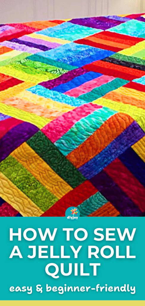 How To Sew A Jelly Roll Quilt - DIY Joy