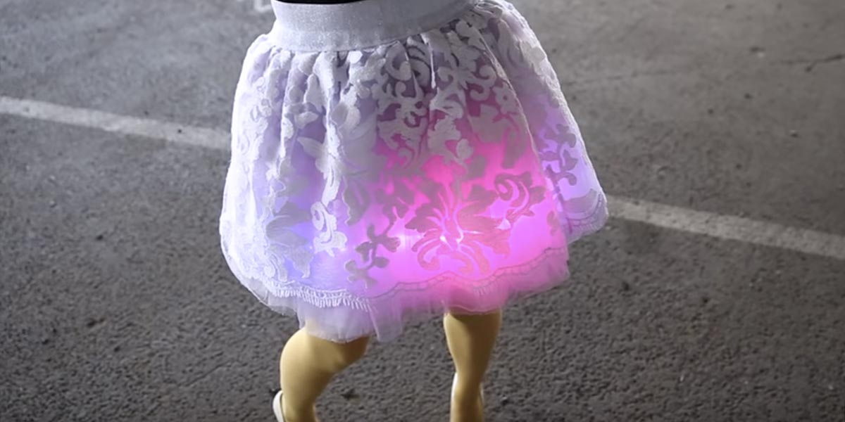 Unique Day to Night Light Skirt Is So Much FUN! | DIY Joy Projects and Crafts Ideas