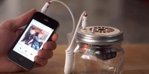 Build Your Own Mason Jar Speaker For Smartphone and Electric guitar!