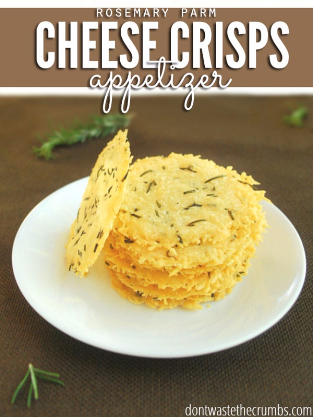 Last Minute Party Foods - Parmesan Cheese Crisps - Easy Appetizers, Simple Snacks, Ideas for 4th of July Parties, Cookouts and BBQ With Friends. Quick and Cheap Food Ideas for a Crowd#appetizers #recipes #party