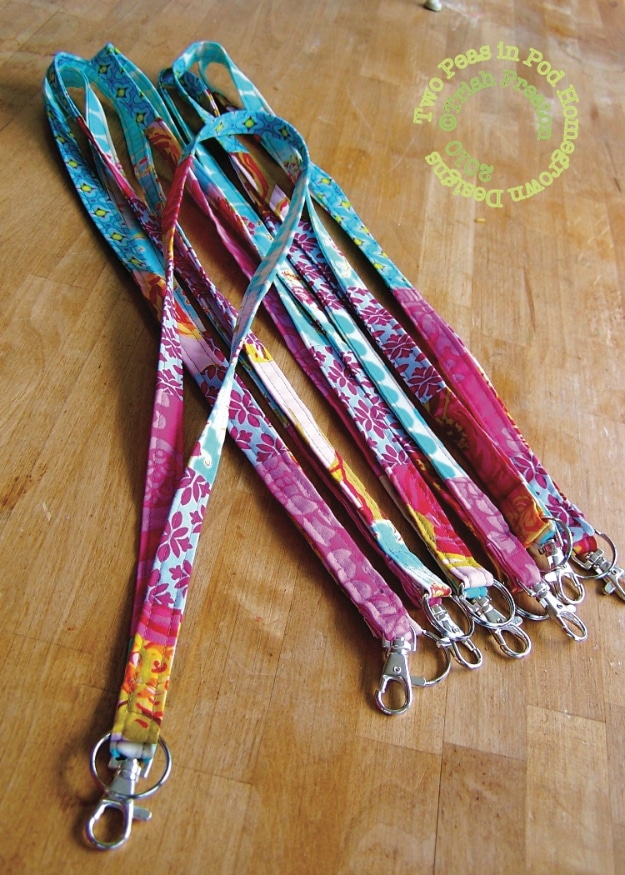  Sewing Crafts To Make and Sell - Patchwork Lanyard Tutorial - Easy DIY Sewing Ideas To Make and Sell for Your Craft Business. Make Money with these Simple Gift Ideas, Free Patterns, Products from Fabric Scraps, Cute Kids Tutorials #sewing #crafts