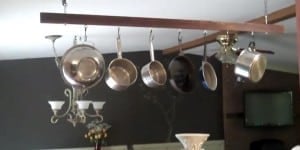 There’s Nothing Like a Kitchen Pot Rack to Give Your Home a Stylish Look & Save Space!