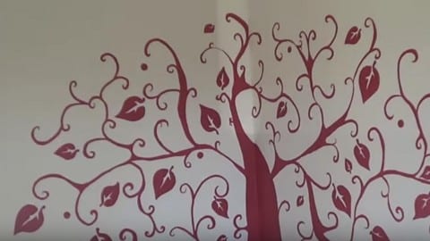 Amazing Art Deco Tree That is So Striking On a Wall in Your Home! | DIY Joy Projects and Crafts Ideas