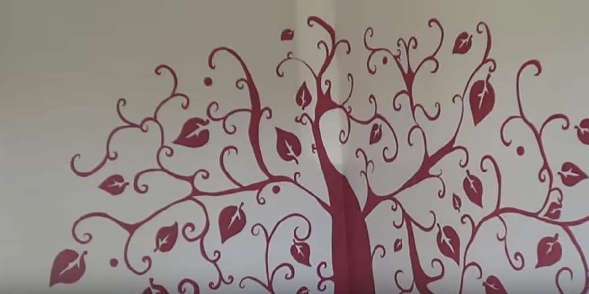 Amazing Art Deco Tree That is So Striking On a Wall in Your Home! | DIY Joy Projects and Crafts Ideas