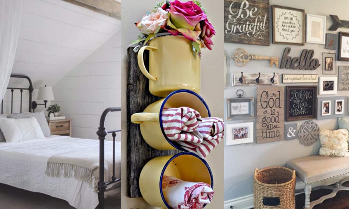 DIY Farmhouse Decor Ideas - 41 Rustic Decorating Projects for Home