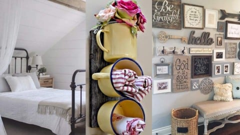 Diy Farmhouse Decor Ideas 41 Rustic Decorating Projects