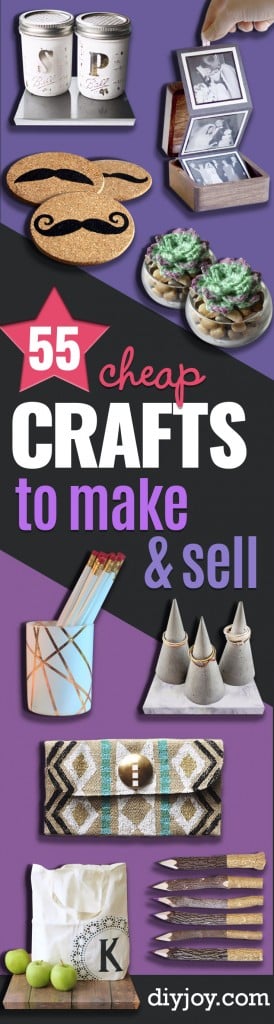 55 Cheap Crafts to Make and Sell