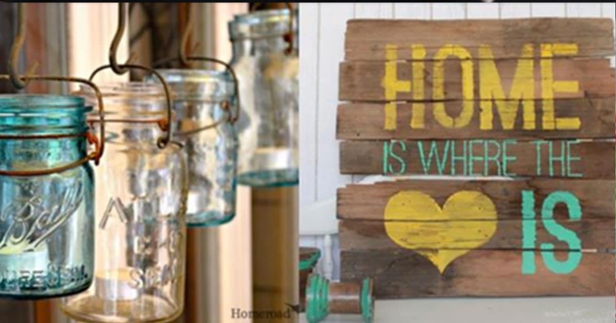 31 Rustic DIY Home Decor Projects - Refresh Restyle