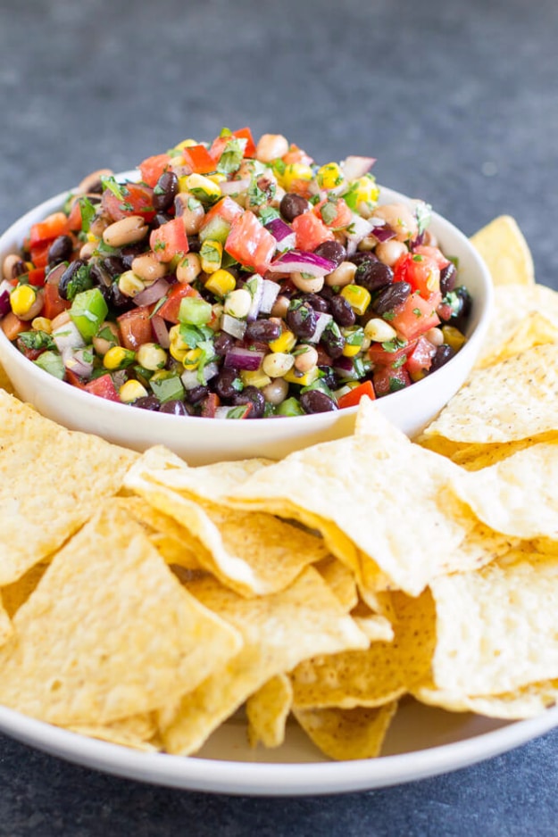 Best Recipes for a Backyard Barbecue - Cowboy Caviar Recipe - Best Cheap, Easy and Quick Recipes Ideas for Awesome Cookouts. Outdoor BBQ and Party Foods You Can Make for A Crowd 
