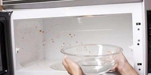 Are You Tired of Scrubbing Caked on Food in Your Microwave?