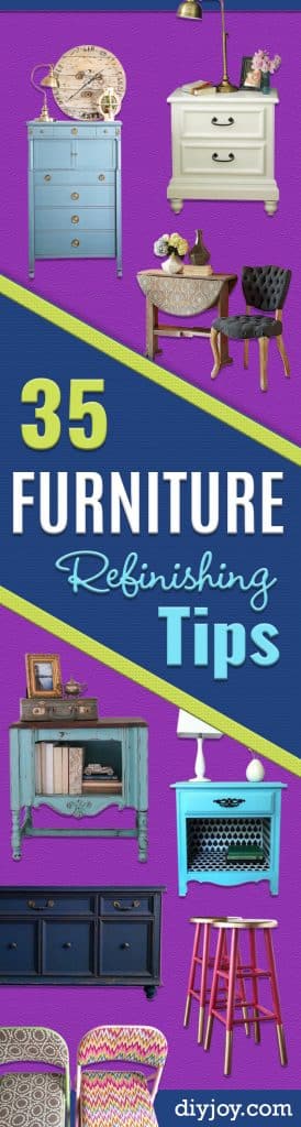 35 Furniture Refinishing Tips - DIY Joy