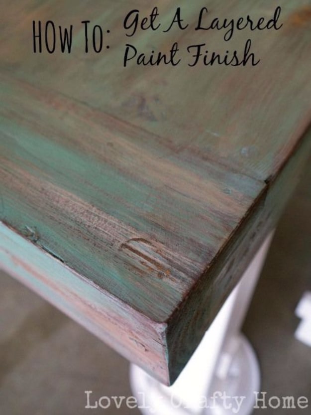  32 DIY Paint Techniques and Recipes - Get A Layered Paint Finish - Cool Painting Ideas for Walls and Furniture - Awesome Tutorials for Stencil Projects and Easy Step By Step Tutorials for Painting Beautiful Backgrounds and Patterns. Modern, Vintage, Distressed and Classic Looks for Home, Living Room, Bedroom and More 