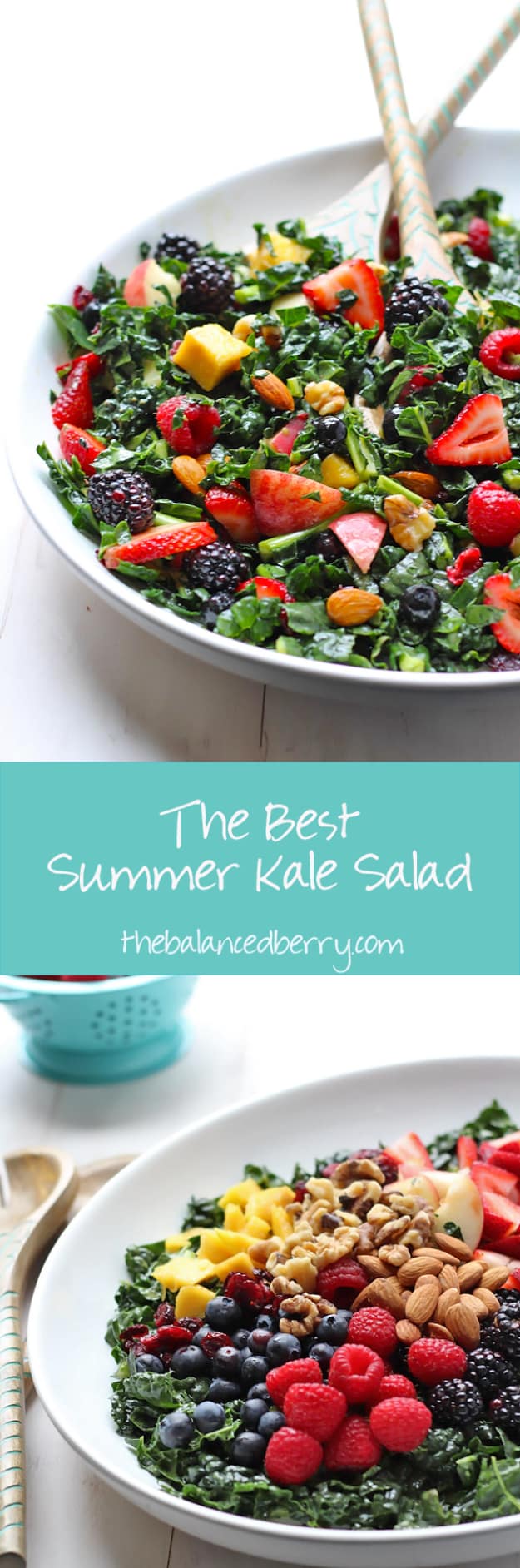 Best Recipes for a Backyard Barbecue - Kale Summer Salad - Best Cheap, Easy and Quick Recipes Ideas for Awesome Cookouts. Outdoor BBQ and Party Foods You Can Make for A Crowd 