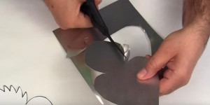 He Cuts A Design Out Of Tin And What He Does With It Will Blow Your Mind!