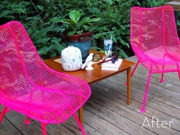 DIY Furniture Refinishing Tips - Rusty Metal Chairs To Modern Outdoor Set - Creative Ways to Redo Furniture With Paint and DIY Project Techniques - Awesome Dressers, Kitchen Cabinets, Tables and Beds - Rustic and Distressed Looks Made Easy With Step by Step Tutorials - How To Make Creative Home Decor On A Budget 