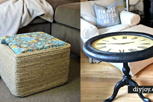 DIY Furniture Ideas For Upcycled Furniture Makeovers