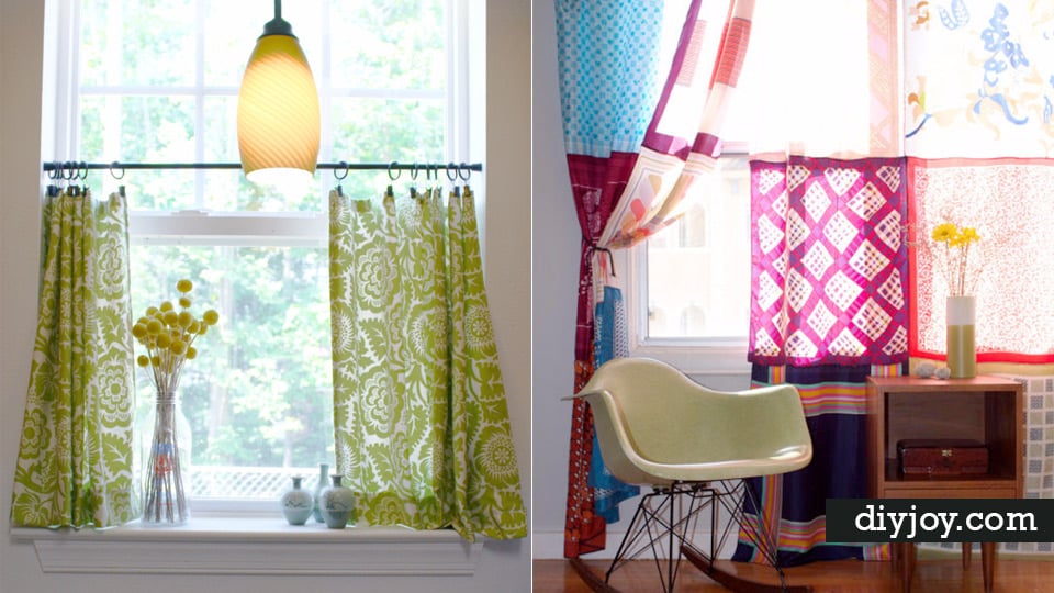 50 Diy Curtains And Dry Ideas, How To Make Your Own Curtains Easy