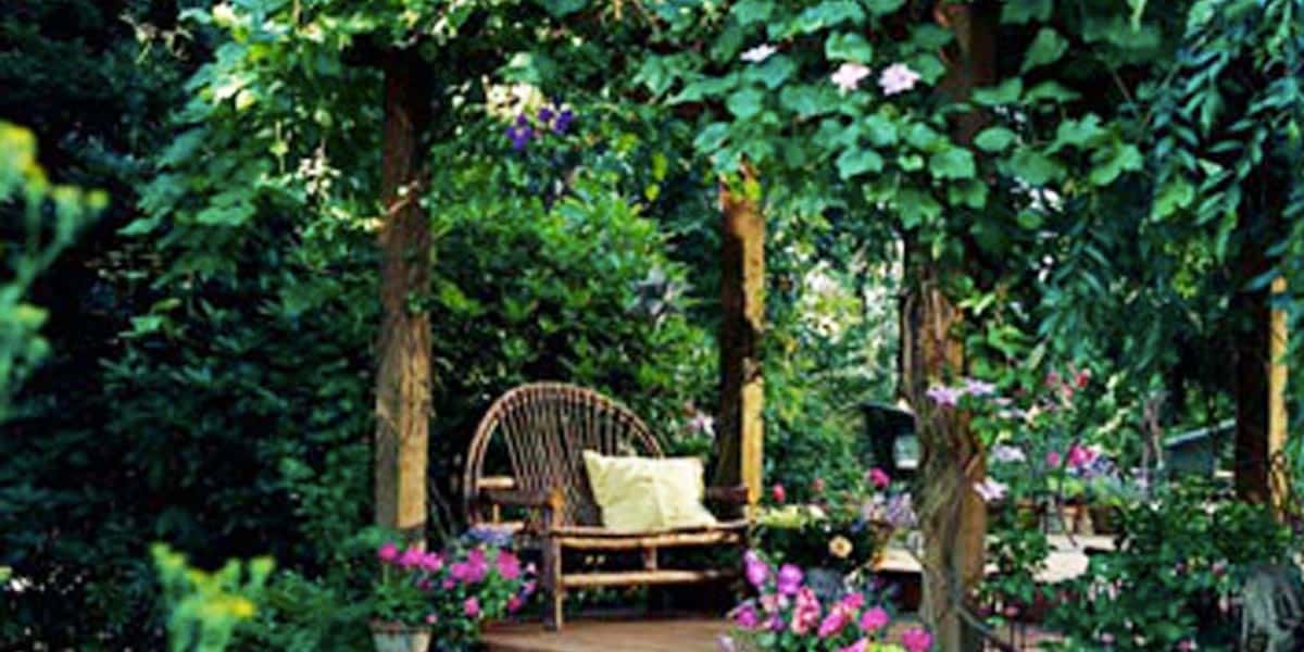 He Creates A Fabulous Sanctuary By Building A Lovely Arbor! (Watch How He Does This!) | DIY Joy Projects and Crafts Ideas