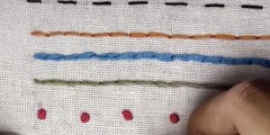 She Wanted To Embroider On A Denim Shirt And This Showed Her How To Do It! (WATCH!)