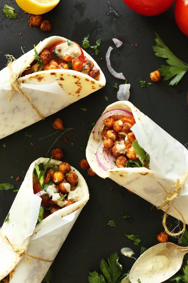 35 Fall Recipes - Chickpea Shawarma Sandwich - Best Quick And Easy Fall Recipe Ideas and Healthy Dishes You Can Make For Dinner, Soup, Appetizers, Crockpot and Slow Cooker Snacks and Drinks, Even Dessert 