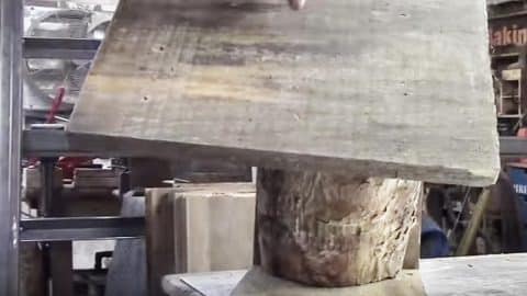 He Cuts A Tree Log And Some Wood So He Can Make Something Quite Unique! (WATCH!) | DIY Joy Projects and Crafts Ideas