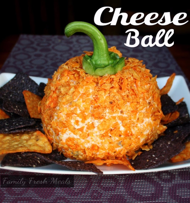 35 Fall Recipes - Perfect Fall Cheese Ball - Best Quick And Easy Fall Recipe Ideas and Healthy Dishes You Can Make For Dinner, Soup, Appetizers, Crockpot and Slow Cooker Snacks and Drinks, Even Dessert 