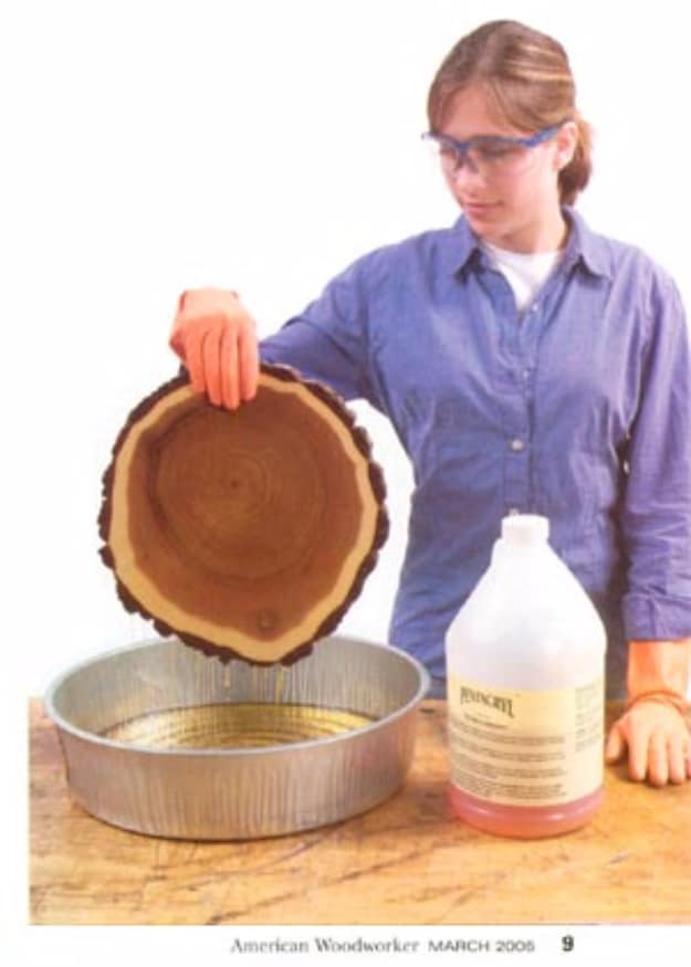 Cool Woodworking Tips - Preserve Wood Slices - Easy Woodworking Ideas, Woodworking Tips and Tricks, Woodworking Tips For Beginners, Basic Guide For Woodworking #woodworking