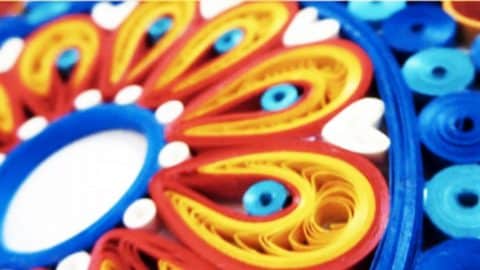 She Winds And Curls These Paper Strips, But What Does She Put Them On? (WATCH!) | DIY Joy Projects and Crafts Ideas