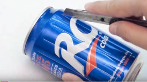 She Cuts a Soda Can With An X-Acto Knife And What She Makes Is So Cool And Useful! | DIY Joy Projects and Crafts Ideas