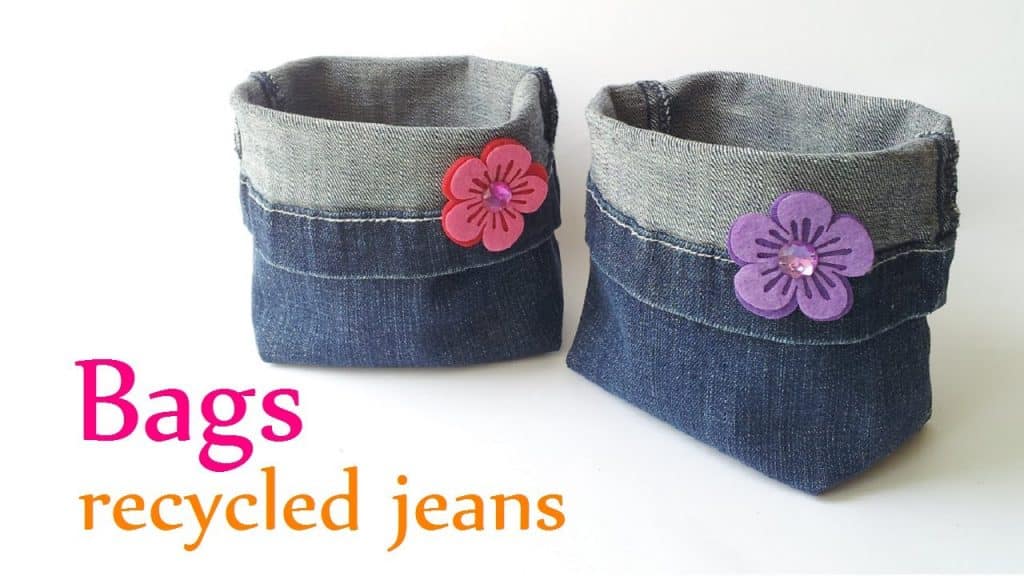 Quick DIY Gifts You Can Sew - She Cuts The Leg Off Of An Old Pair Of Jeans And Watch Why! (EASY!) - Best Sewing Projects for Gift Giving and Simple Handmade Presents - Free Sewing Patterns Easy #sewing #diygifts 