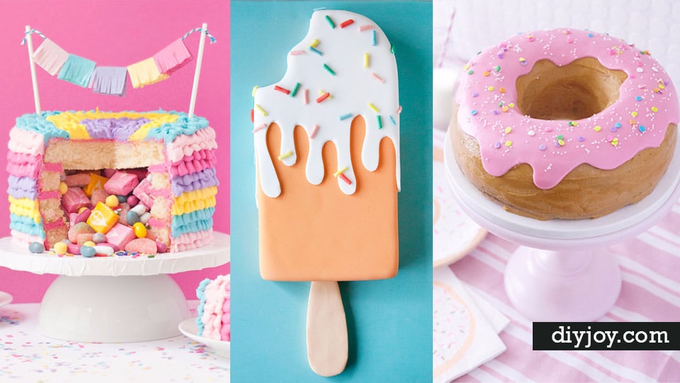 28 Creative *And* Easy Ways To Decorate A Cake