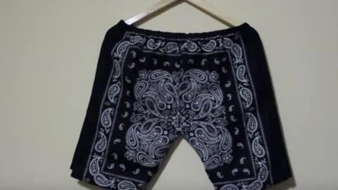 These Bandana Shorts She Makes Are Easy and So Much Fun (Cheap Too!) | DIY Joy Projects and Crafts Ideas