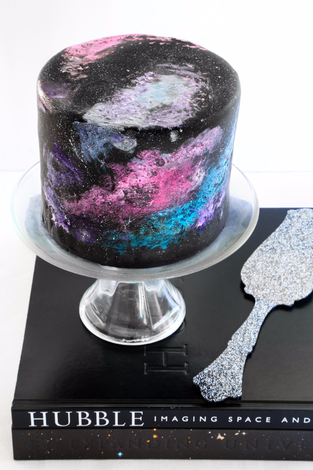 41 Best Homemade Birthday Cake Recipes - Black Velvet Nebula Cake - Birthday Cake Recipes From Scratch, Delicious Birthday Cake Recipes To Make, Quick And Easy Birthday Cake Recipes, Awesome Birthday Cake Ideas 