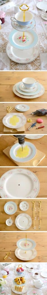 34 Cool DIYs To Make With Plates and Dishes