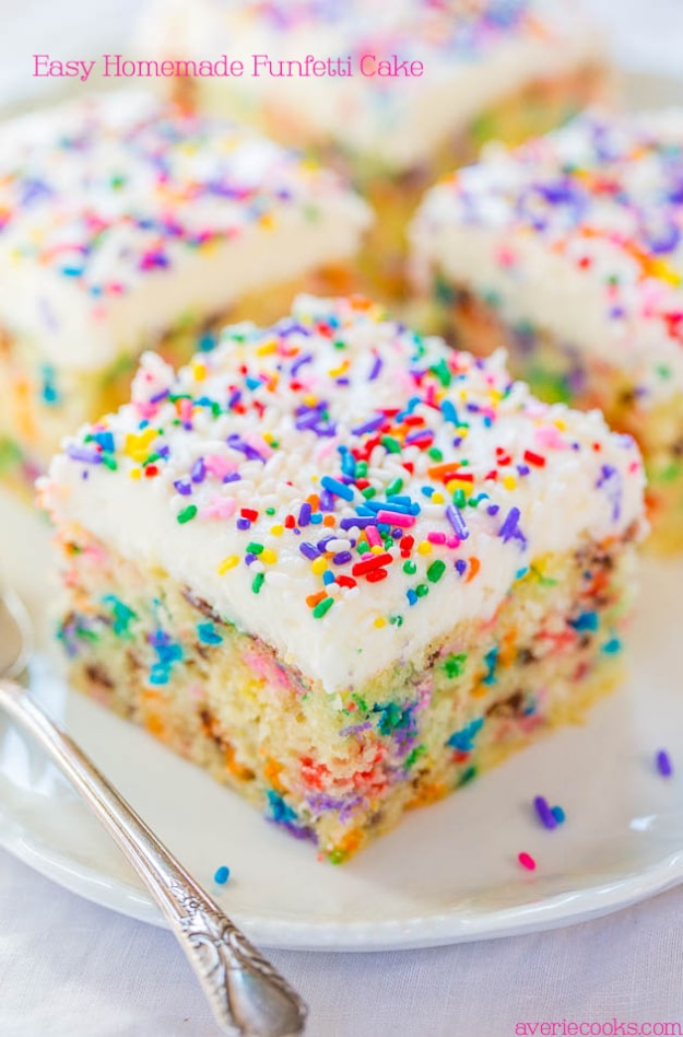 41 Best Homemade Birthday Cake Recipes