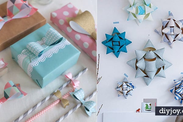 CCool Things to Make With Leftover Wrapping Paper - Easy Crafts, Fun DIY Projects, Gifts and DIY Home Decor Ideas - Don't Trash The Christmas Wrapping Paper and Learn How To Make These Awesome Ideas Instead - Step by Step Tutorials With Instructions