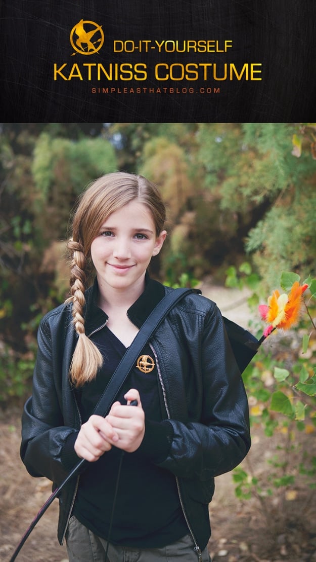 Best DIY Halloween Costume Ideas - Katniss Everdeen Costume - Do It Yourself Costumes for Women, Men, Teens, Adults and Couples. Fun, Easy, Clever, Cheap and Creative Costumes That Will Win The Contest 