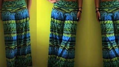 Sewing Tutorial:  Palazzo Pants | DIY Joy Projects and Crafts Ideas