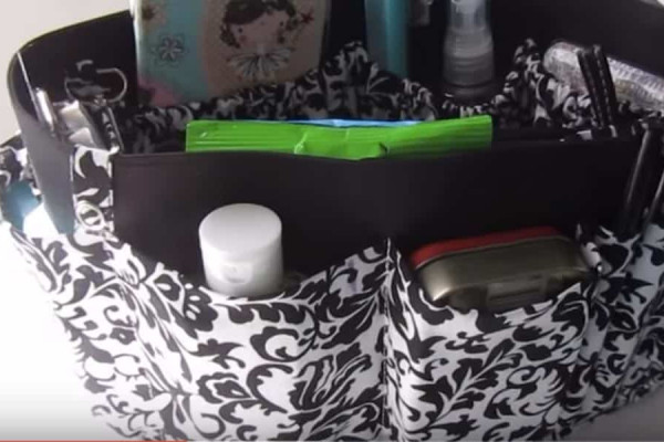 Sewing Tutorial for Purse Organizer