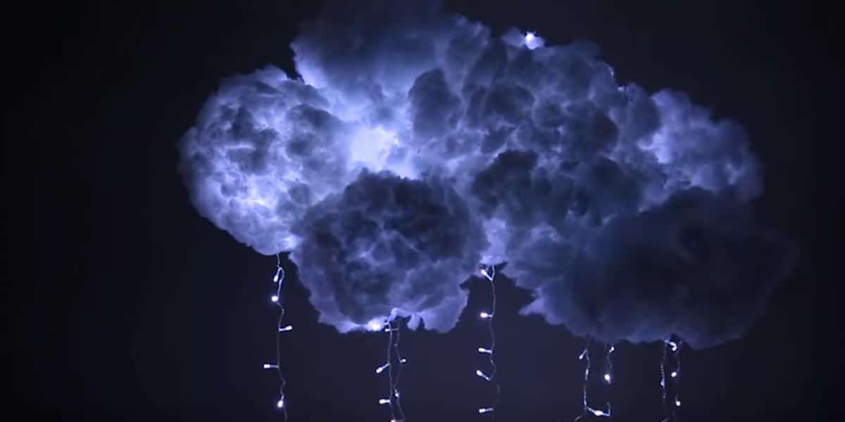 diy thunderstorm cloud