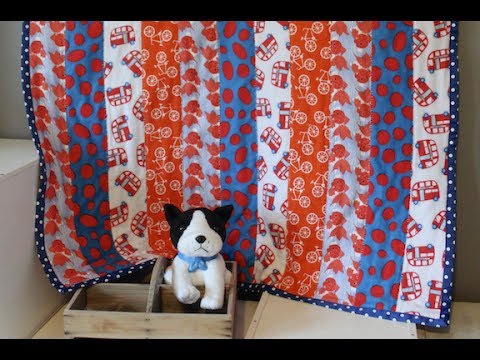 Strip Quilt Tutorial: Beginners Quilting Idea | DIY Joy Projects and Crafts Ideas