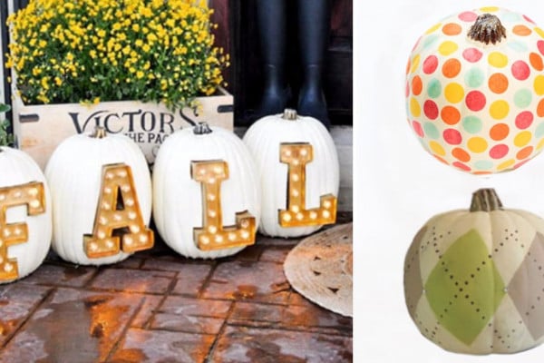 Pumpkin Decorating Ideas for Fall DIY