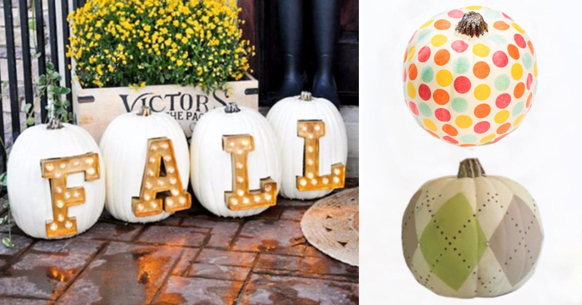 34 Pumpkin Decorations To Make For Fall | DIY Joy Projects and Crafts Ideas