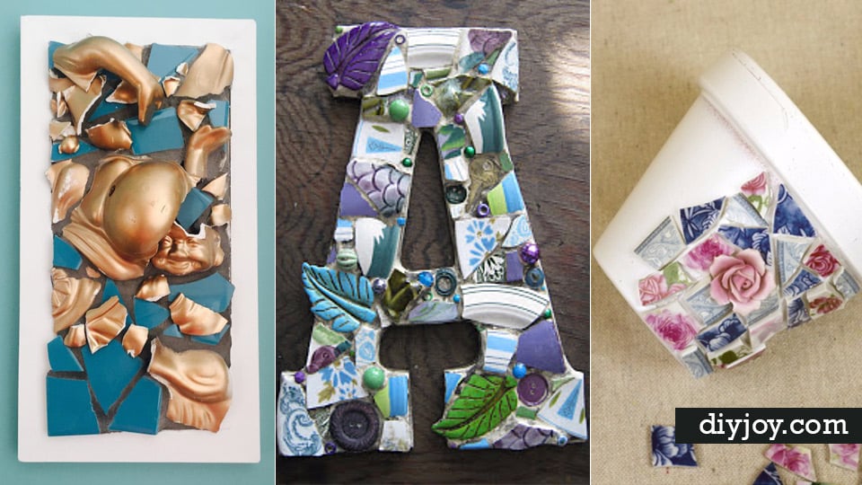 Creative Diy Projects Made With Broken Tile, Mosaic Tile Craft Ideas